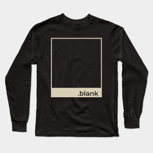Blank Long Sleeve T-Shirt